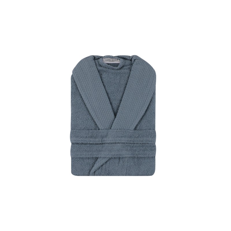 Lessentiel Bathrobe Cappa - Indigo Blue Indigo Blue
