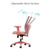 Office Chair Lumbar 108 - Salmon Salmon