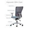 Office Chair Lumbar 108 - Grey Grey