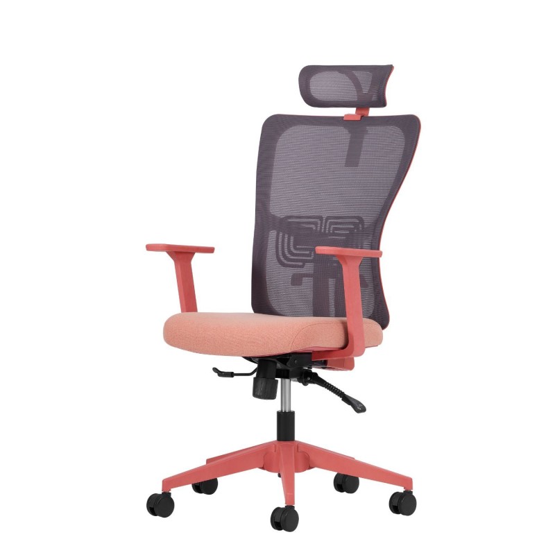 Office Chair Lumbar 126 - Salmon Salmon