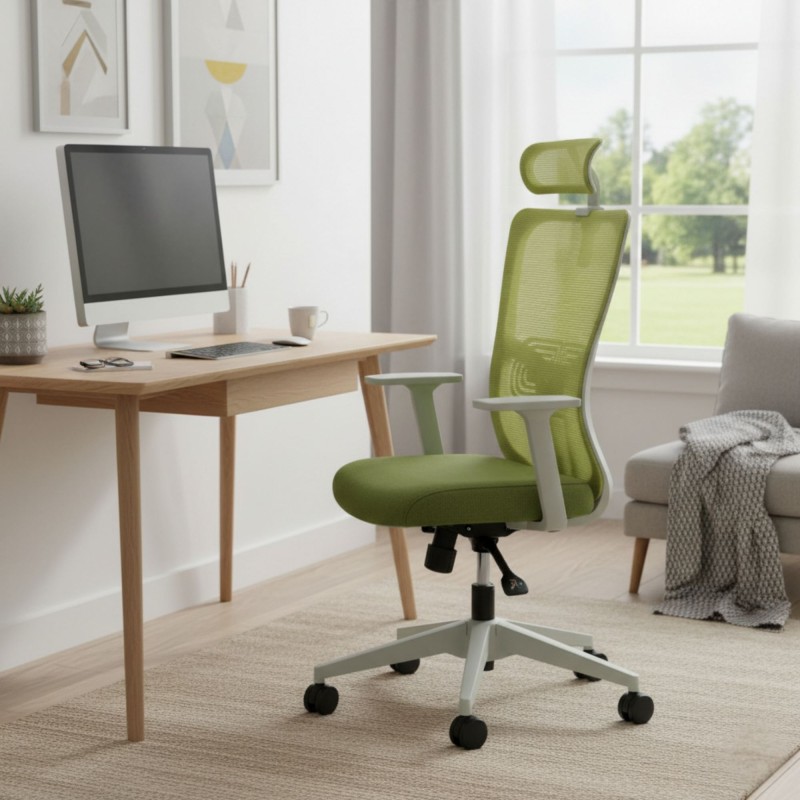 Office Chair Lumbar 126 - Green Green
