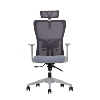 Office Chair Lumbar 126 - Grey Grey