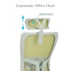 Office Chair Set (2 Pieces) Lumbar 126 - Green Green
