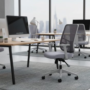 Office Chair Leto 108 - Grey Grey