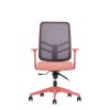 Office Chair Set (2 Pieces) Leto 108 - Salmon Salmon