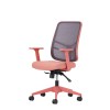 Office Chair Set (2 Pieces) Leto 108 - Salmon Salmon