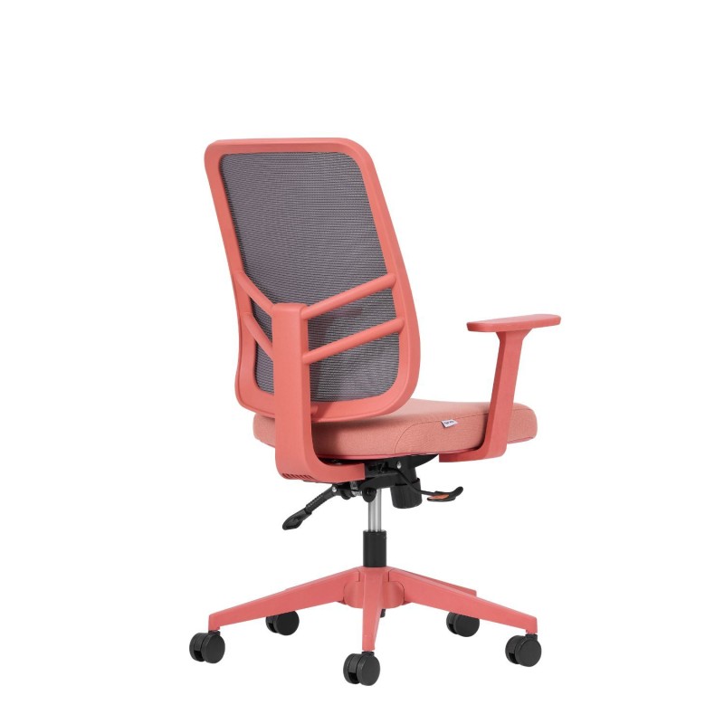 Office Chair Set (2 Pieces) Leto 108 - Salmon Salmon