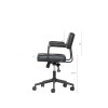 Office Chair Jupi 60 - Black Black
