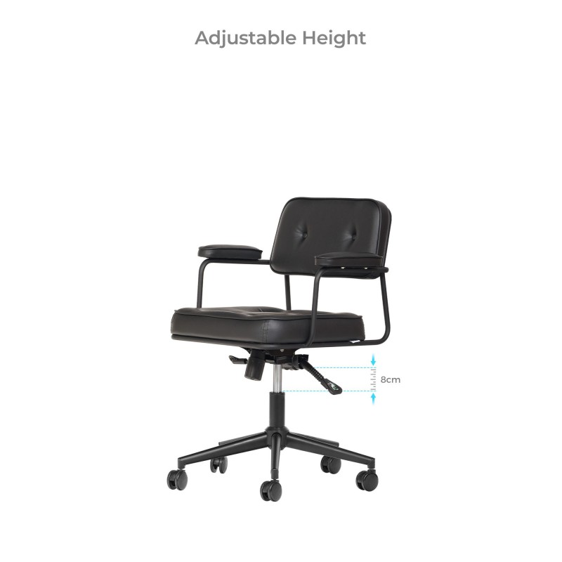 Office Chair Jupi 60 - Black Black