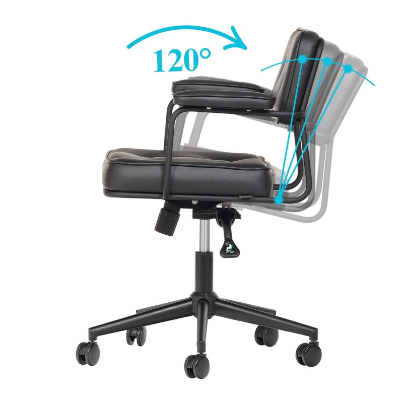 Office Chair Jupi 60 - Black Black