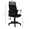 Office Chair Bürocci Likya - Black Black