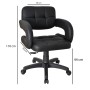 Office Chair Bürocci Cappa - Black Black