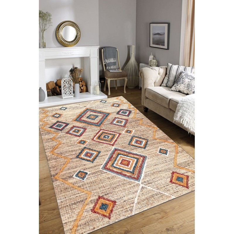 Conceptum Hypnose Carpet (80 x 120) Orden Antiguo - Cotton Multicolor
