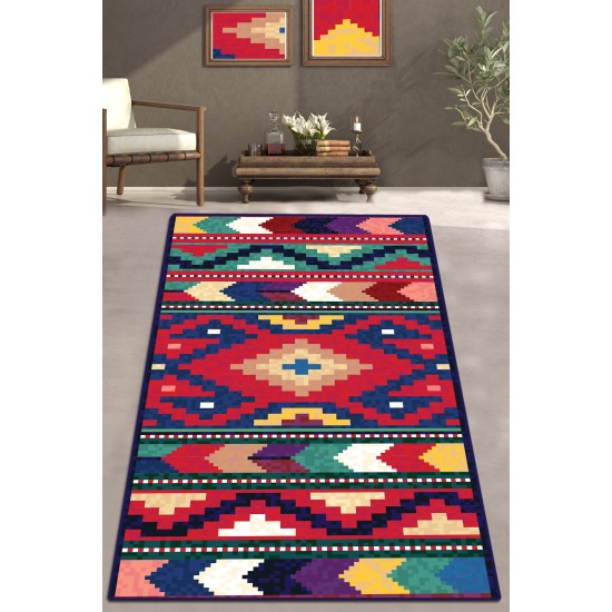 Hall Carpet (80 x 150) Ordo - Cotton Multicolor Conceptum Hypnose Hall Carpet (80 x 150) Ordo - Cotton Multicolor