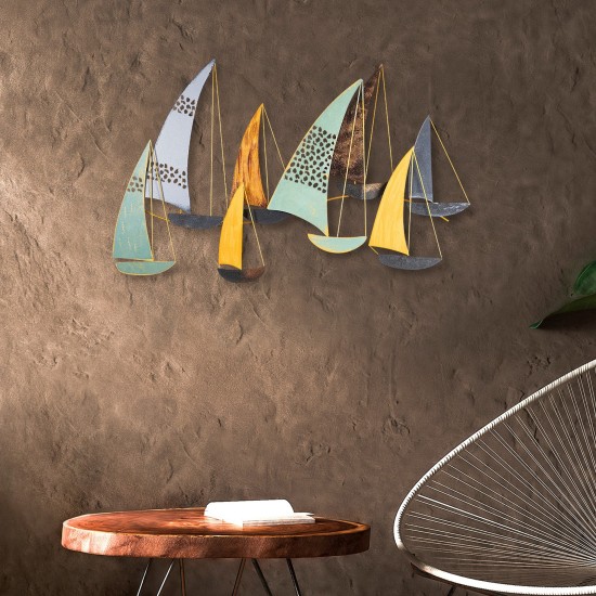 Decorative Metal Wall Accessory Yavuz Multicolor Decorative Metal Wall Accessory Yavuz Multicolor