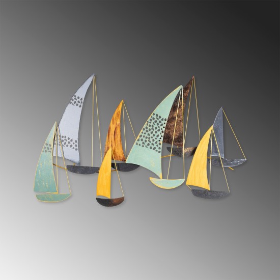 Decorative Metal Wall Accessory Yavuz Multicolor Decorative Metal Wall Accessory Yavuz Multicolor