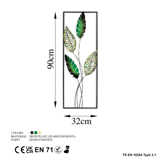 Decorative Metal Wall Accessory Timeyi 3 Multicolor Decorative Metal Wall Accessory Timeyi 3 Multicolor