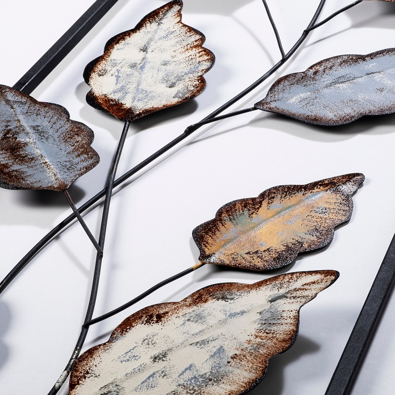 Wallxpert Decorative Metal Wall Accessory Fagus 3 Multicolor