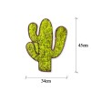 Decorative Wall Accessory Cactus Green
White