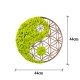 Decorative Wall Accessory Yin Yang Green
Brown Wallxpert Decorative Wall Accessory Yin Yang Green
Brown