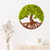 Wallxpert Decorative Wall Accessory Tree Of Life 3 Green
