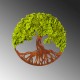 Decorative Wall Accessory Tree Of Life 3 Green Wallxpert Decorative Wall Accessory Tree Of Life 3 Green