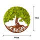 Decorative Wall Accessory Tree Of Life 3 Green Wallxpert Decorative Wall Accessory Tree Of Life 3 Green
