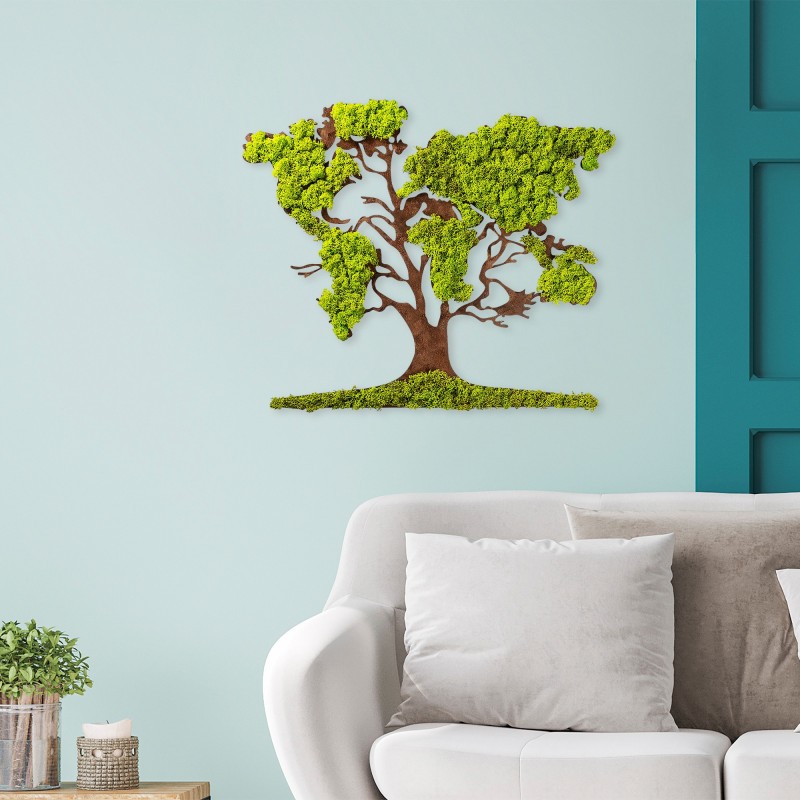 Wallxpert Decorative Wall Accessory Tree 2 Green
Brown