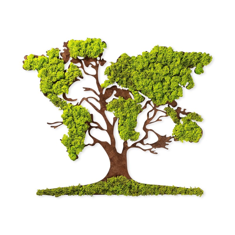 Wallxpert Decorative Wall Accessory Tree 2 Green
Brown