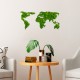 Decorative Metal Wall Accessory World Map Green Decorative Metal Wall Accessory World Map Green