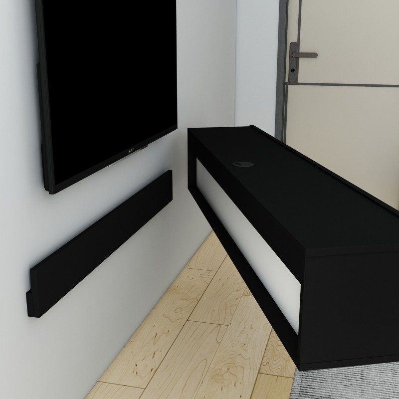 TV Stand Denby - Black Black