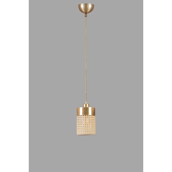Opviq Chandelier Zeus Tekli Eskitme Sarkıt Rattan
Gold
