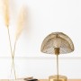 Table Lamp Lungo Eskitme Ufo Başlıklı Masa Lambası Gold
