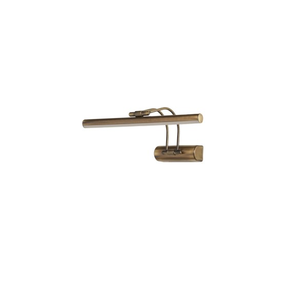 Opviq Wall Lamp Flüt 50 Cm Ledli Eskitme Aplik Gold