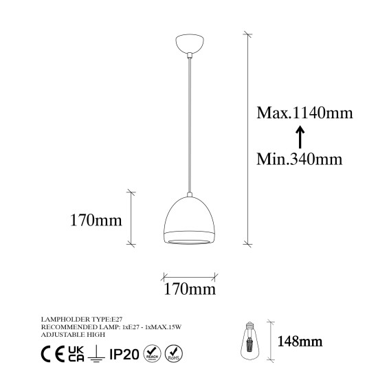 Chandelier Mugo - 10655 Anthracite
Gold Chandelier Mugo - 10655 Anthracite
Gold