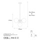Chandelier Akkas - 10060 Vintage