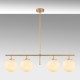 Chandelier Roe - 10780 Shiny Gold Chandelier Roe - 10780 Shiny Gold