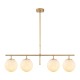 Chandelier Roe - 10780 Shiny Gold Chandelier Roe - 10780 Shiny Gold