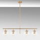 Chandelier Roe - 10785 Shiny Gold Chandelier Roe - 10785 Shiny Gold