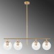 Chandelier Roe - 10785 Shiny Gold Chandelier Roe - 10785 Shiny Gold