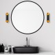 Opviq Wall Lamp Cut - 11810 Black
Gold