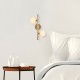 Wall Lamp Domino - 11037 Gold Opviq Wall Lamp Domino - 11037 Gold
