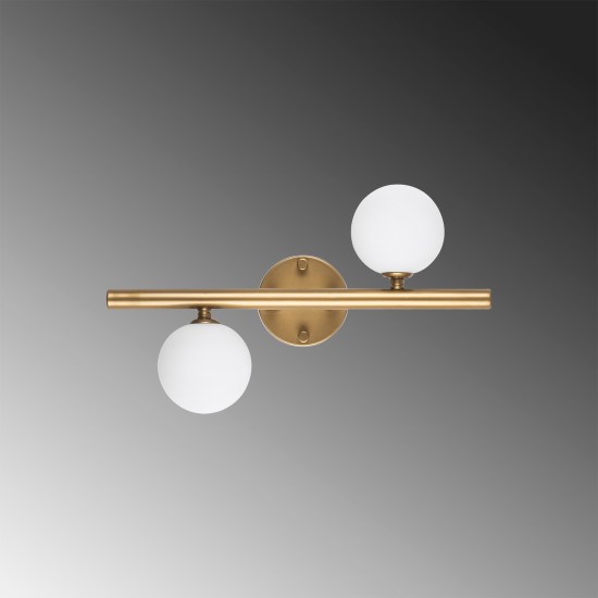 Wall Lamp Domino - 11037 Gold Opviq Wall Lamp Domino - 11037 Gold