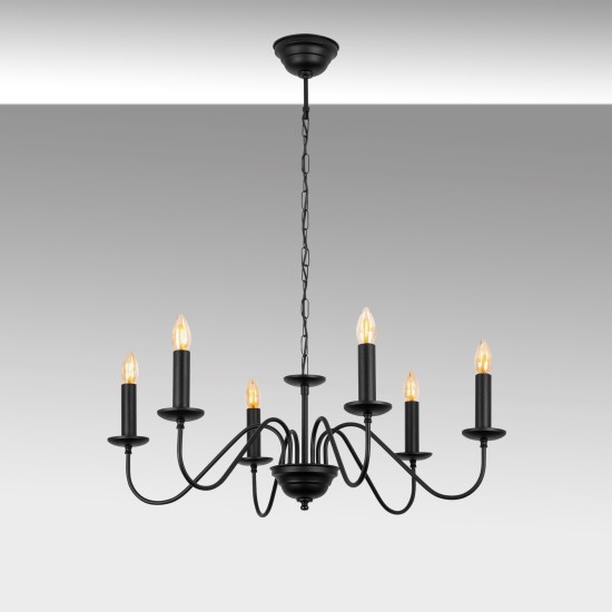 Chandelier Firat - 11525 Black
Antique Chandelier Firat - 11525 Black
Antique