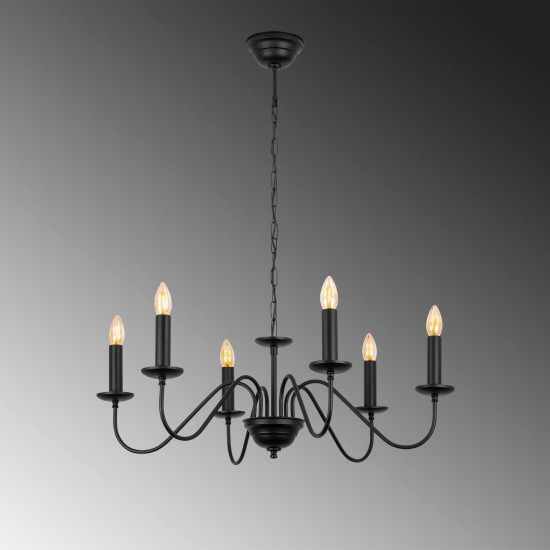 Chandelier Firat - 11525 Black
Antique Chandelier Firat - 11525 Black
Antique