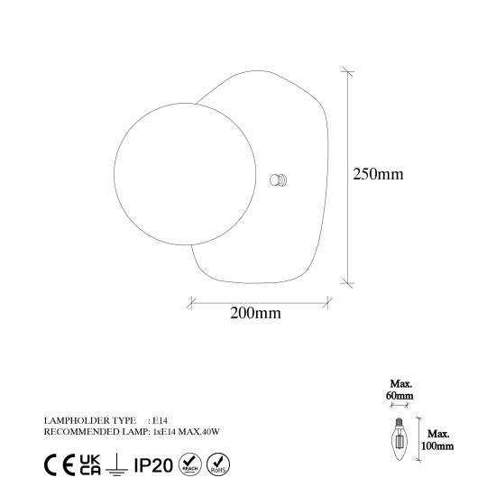 Wall Lamp Well - 11675 Black Wall Lamp Well - 11675 Black