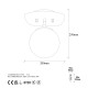 Chandelier Well - 11676 Black Opviq Chandelier Well - 11676 Black