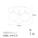 Chandelier Well - 11720 Black Chandelier Well - 11720 Black