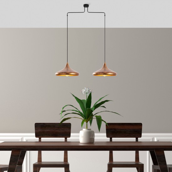 Chandelier Barek - 11547 Patina Opviq Chandelier Barek - 11547 Patina