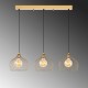 Chandelier Bek - 11376 Shiny Gold Opviq Chandelier Bek - 11376 Shiny Gold